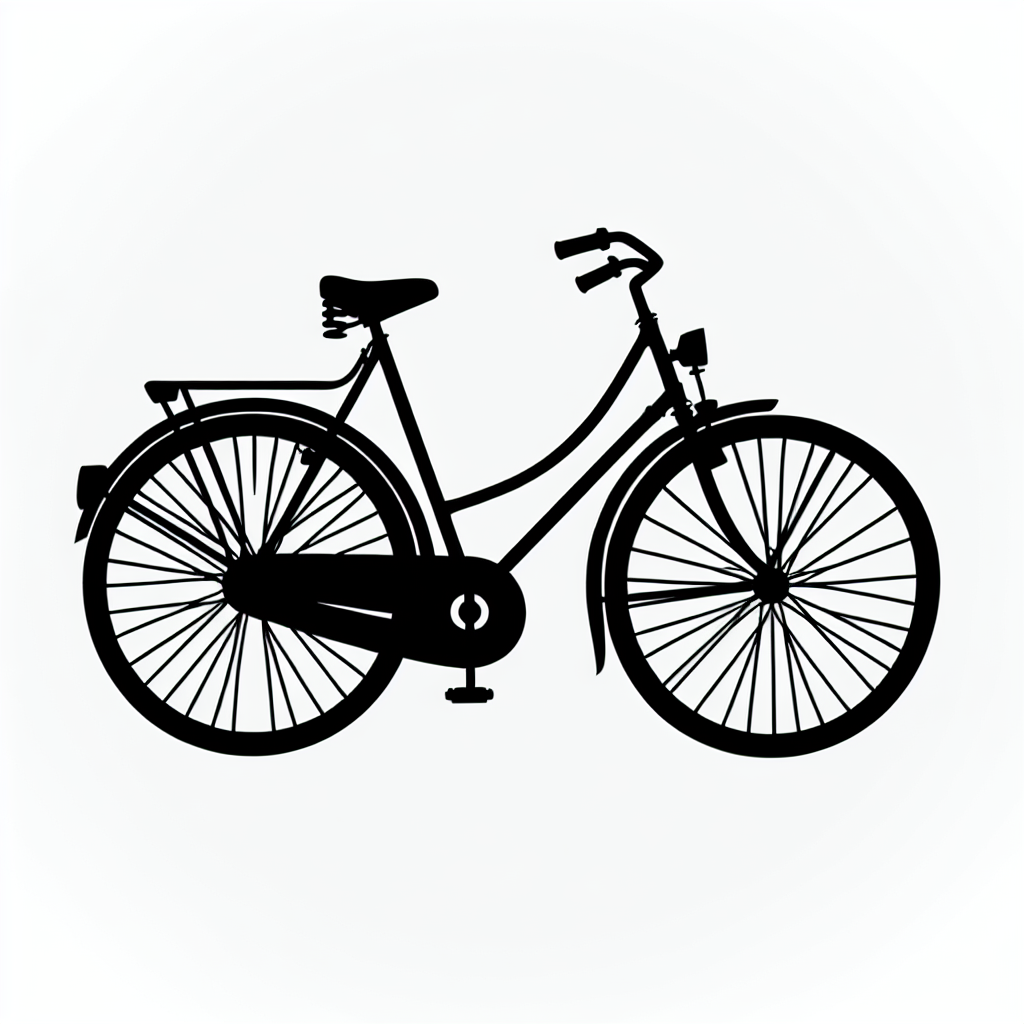 Bike Silhouette Awarded 2026 Vector Silhouette | Digital Download SVG