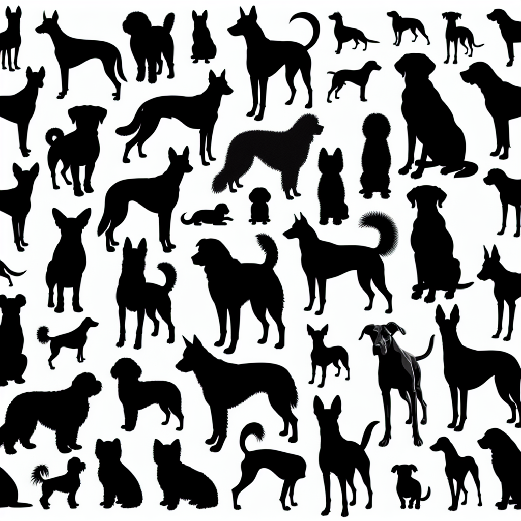 Dog Breed Silhouette Mega Packs Vector Silhouette Download | SVG Files