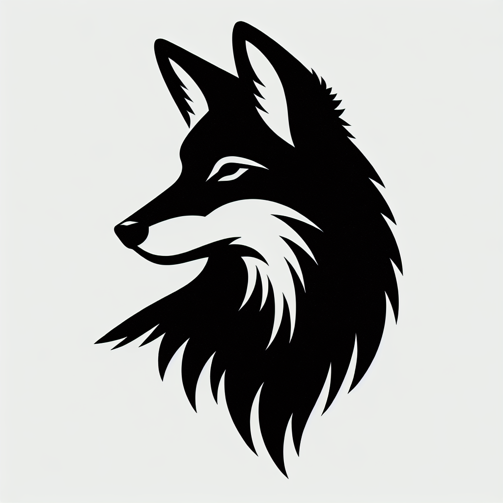 Coyote Or Similar Forest Animal Silhouettes 2025 Rewarded Vector