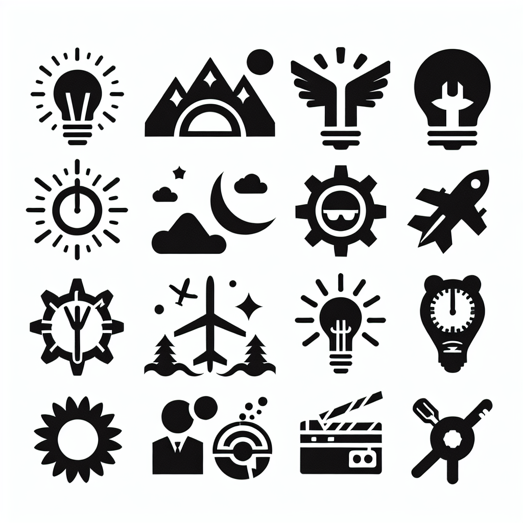 Stories Icons Bundle 10 Pack Vector Silhouette | Digital Download SVG