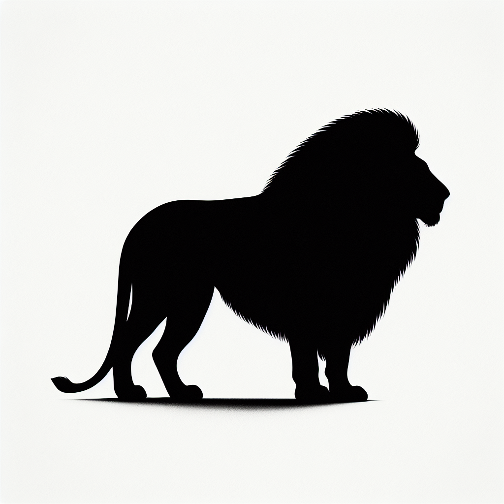 Lion King Silhouette Bundle Vector Silhouette | Digital Download SVG