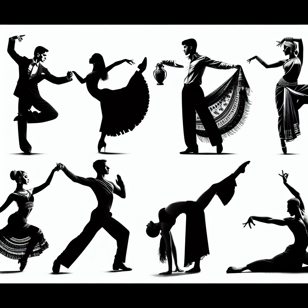 Dance Silhouette Bundles Vector Silhouette | Digital Download SVG