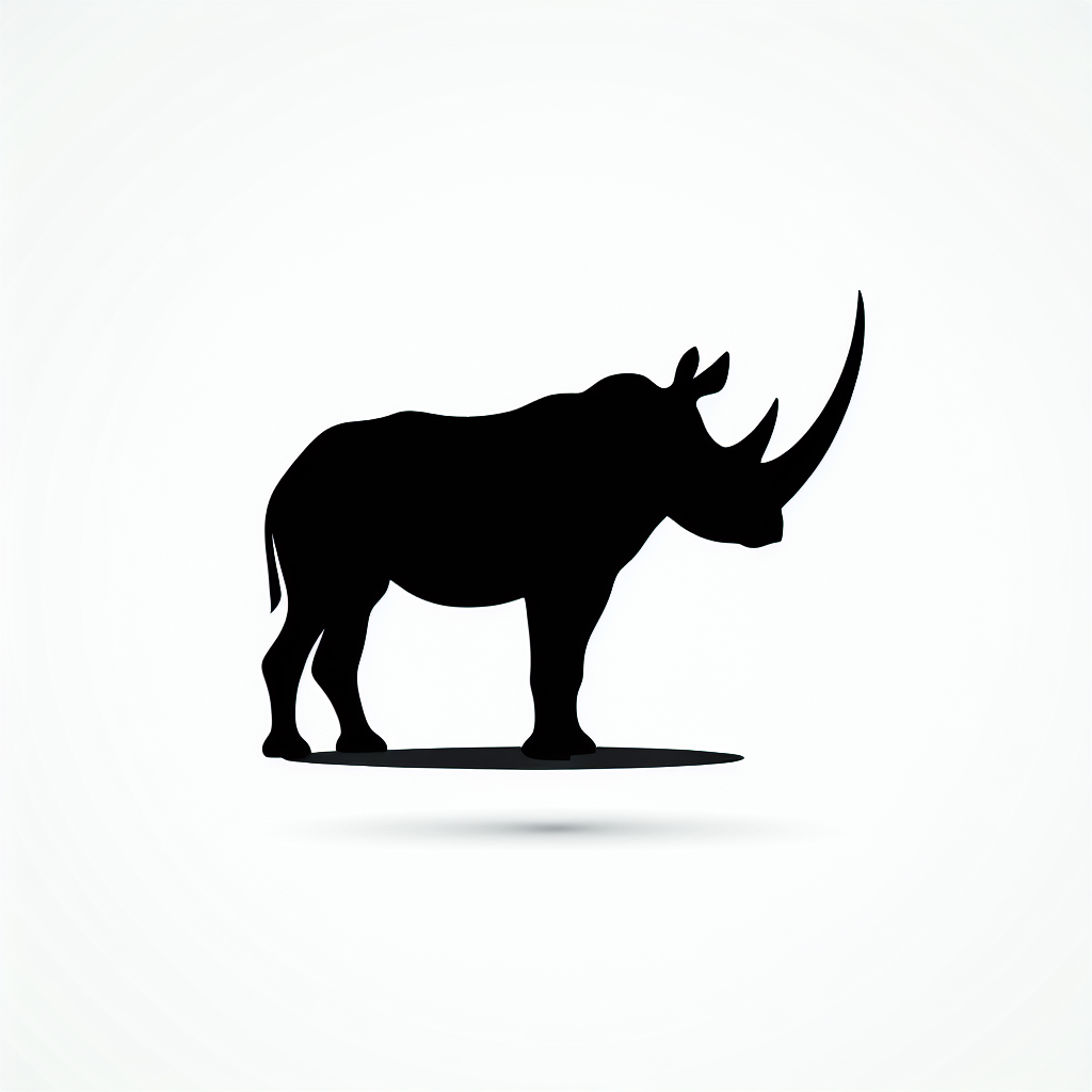 Wildlife Animals Made From Flowers Vector Silhouette Digital Download
