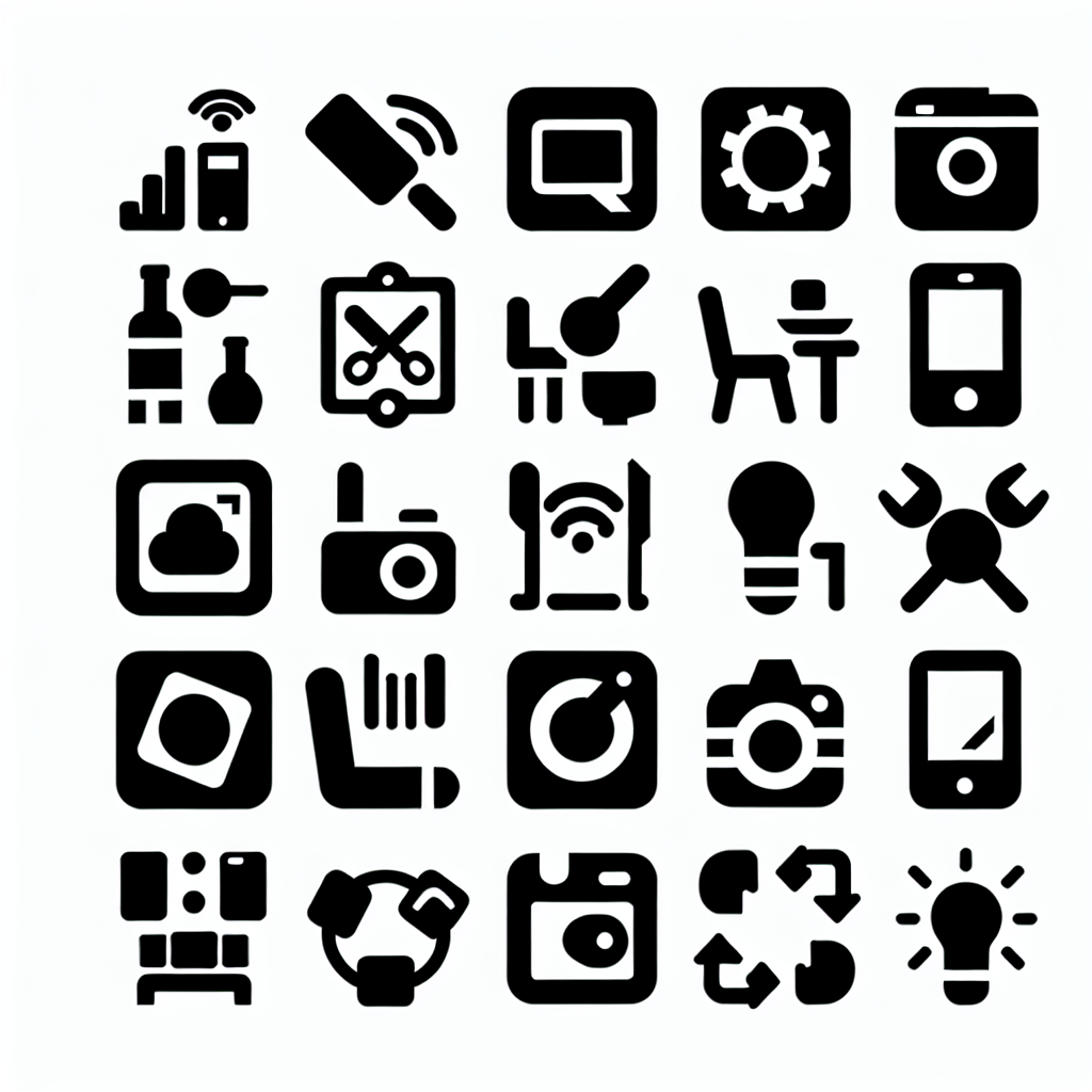 Stories Icons Bundle 10 Pack Vector Silhouette | Digital Download SVG