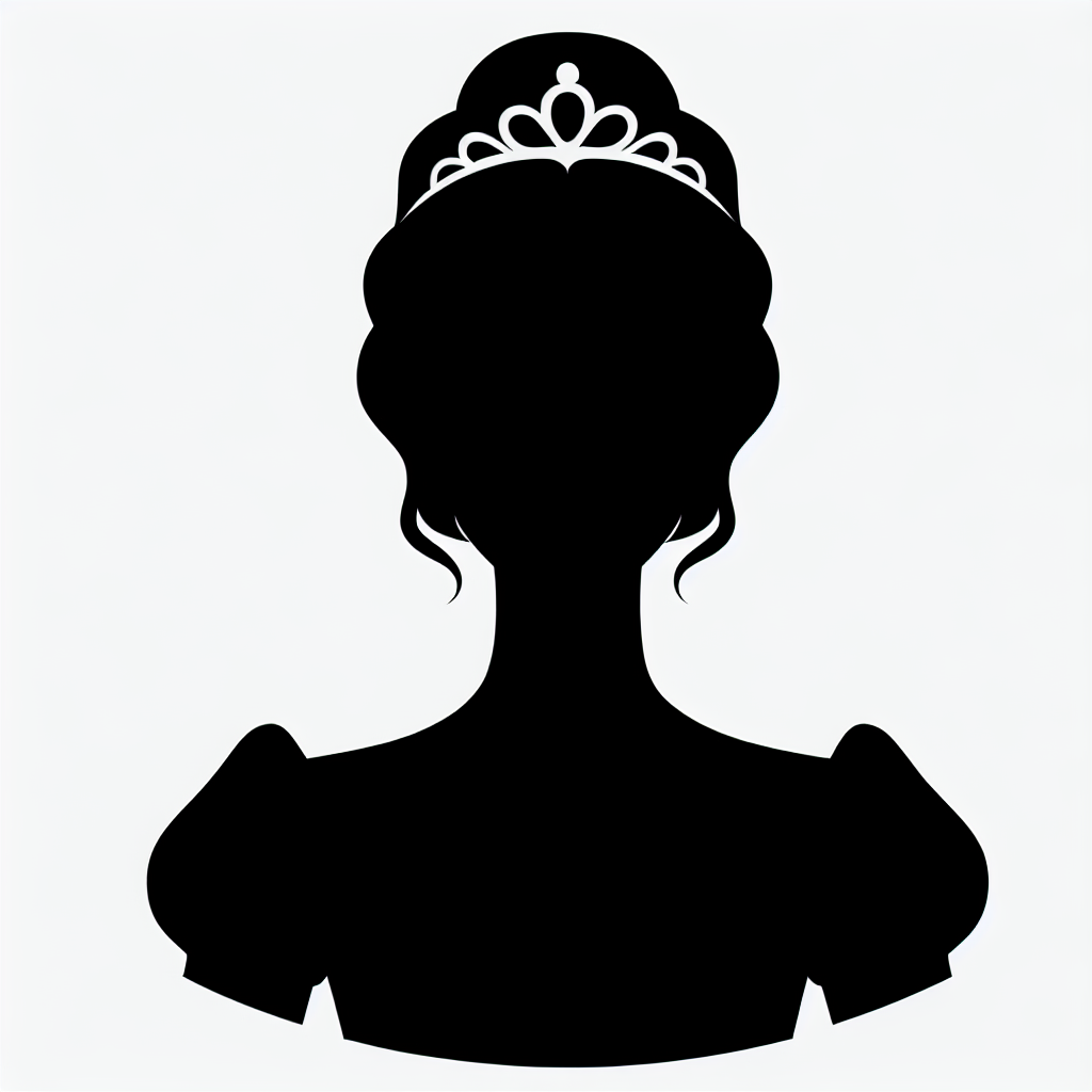 10 Stories Icons For Princess Bundle Vector Silhouette Digital