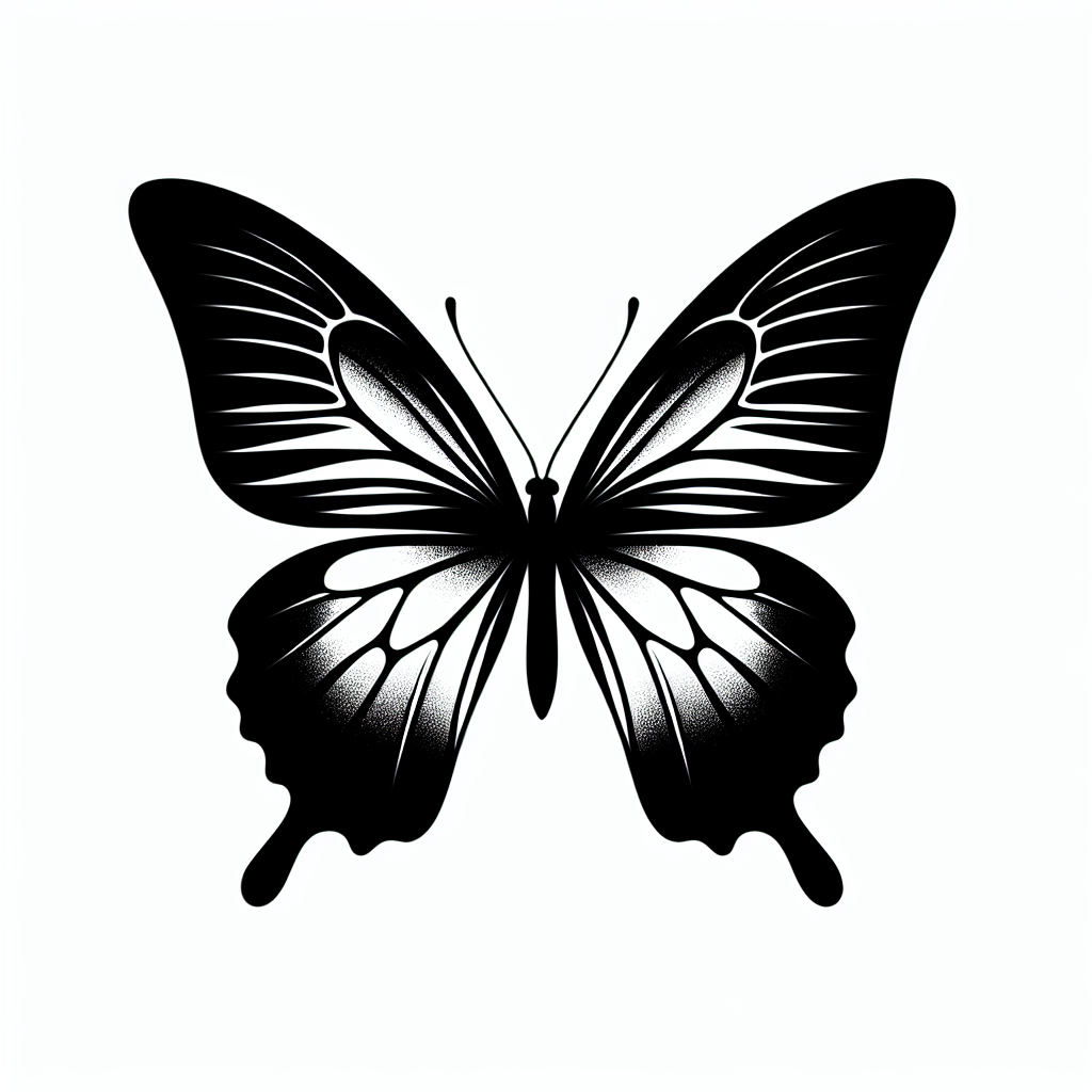 Butterfly Silhouette Bundles Vector Silhouette | Digital Download SVG