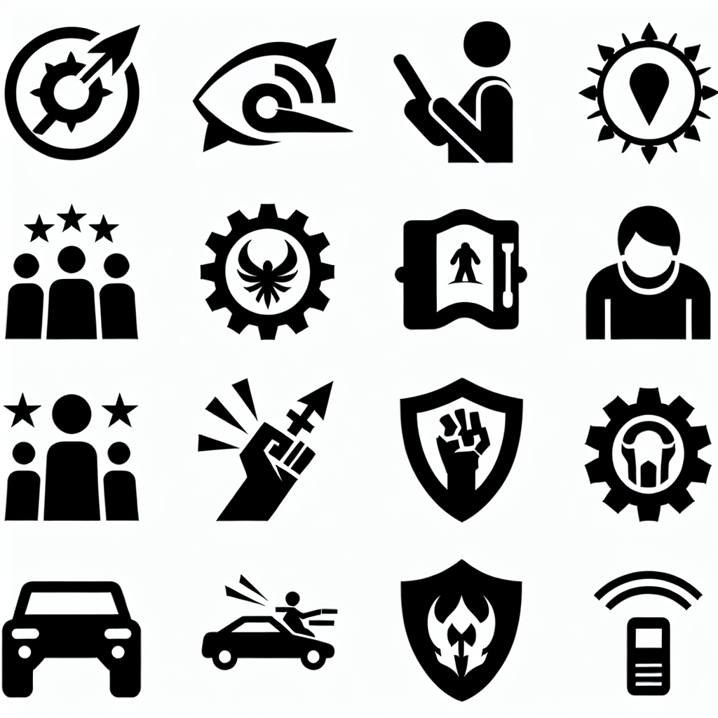 10 Stories Icons Bundle Vector Silhouette | Digital Download SVG