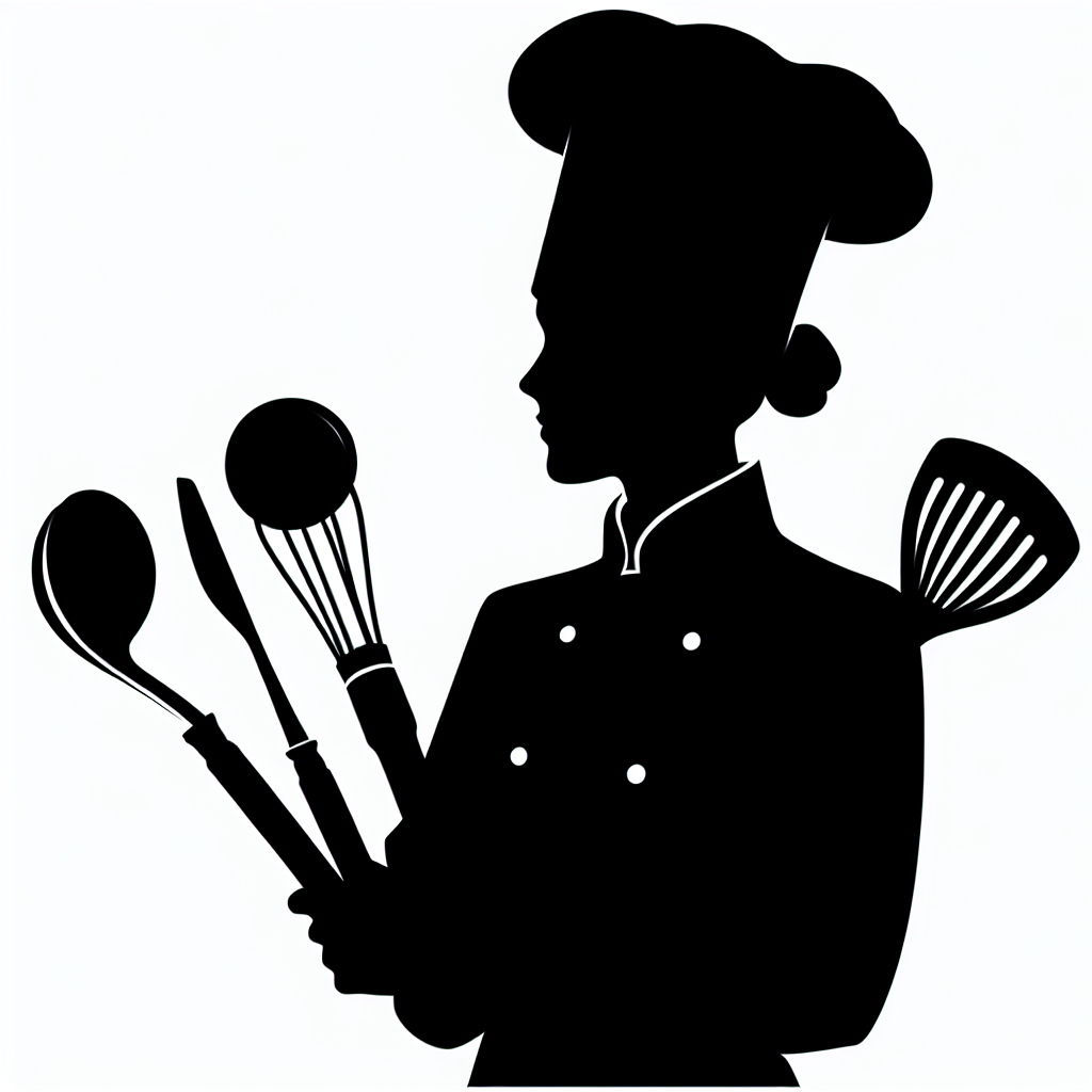 Tools Chef Vector Silhouette | Digital Download SVG