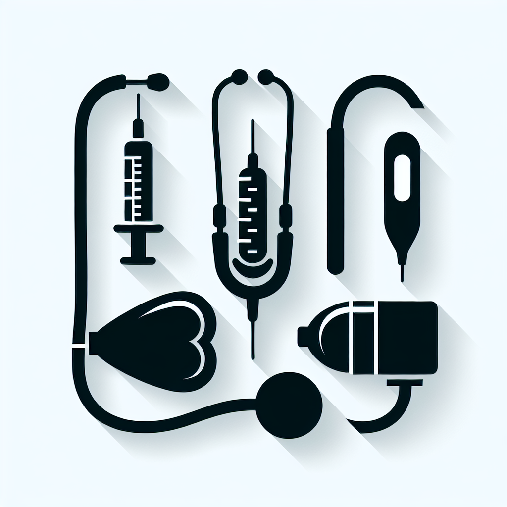 Nurse Tools Vector Silhouette | Digital Download SVG