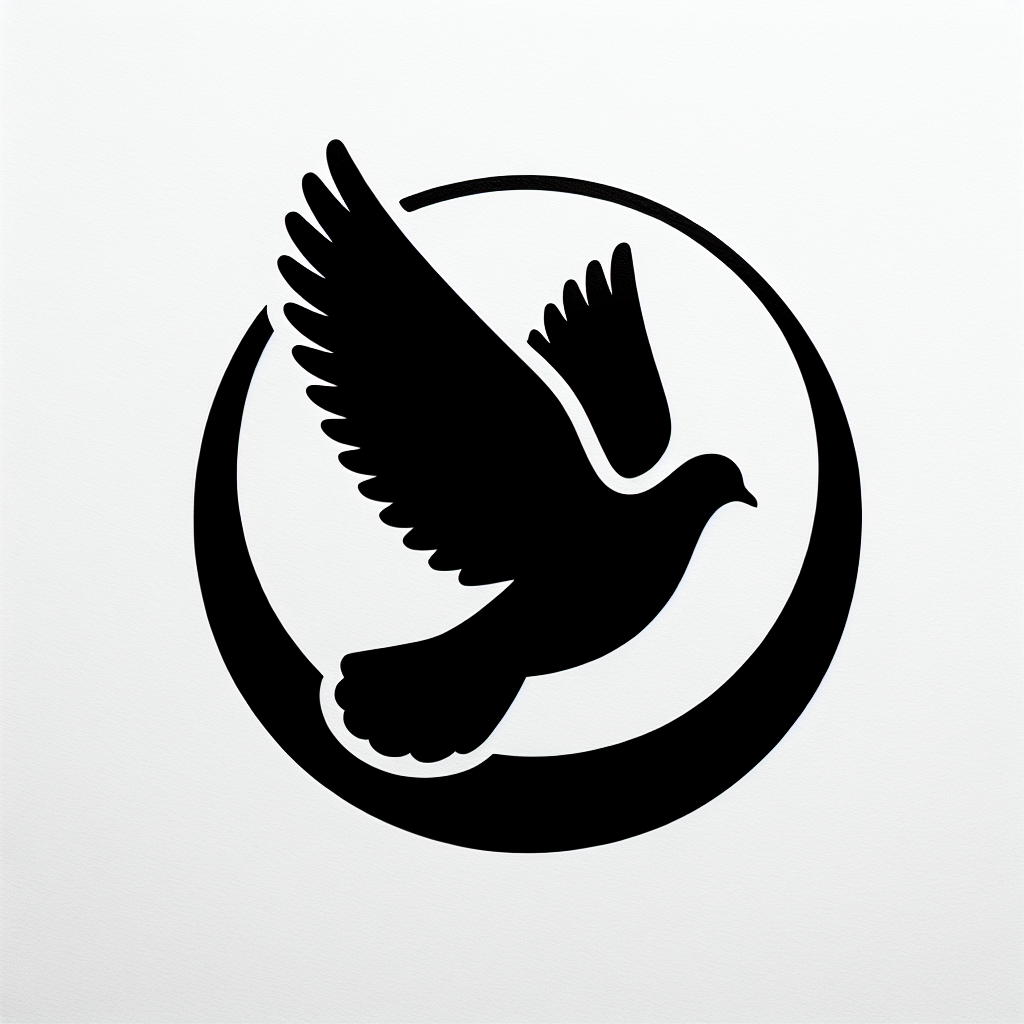 Dove Vector Silhouette | Digital Download SVG