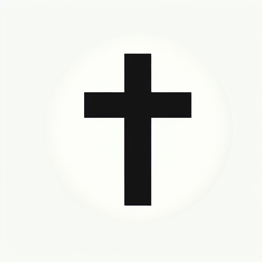Church (christian) Cross Vector Silhouette | Digital Download SVG