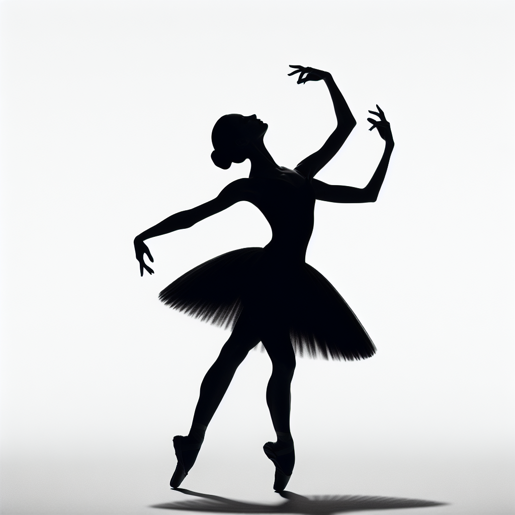 Ballerina / Dancer Vector Silhouette | High-quality Digital SVG