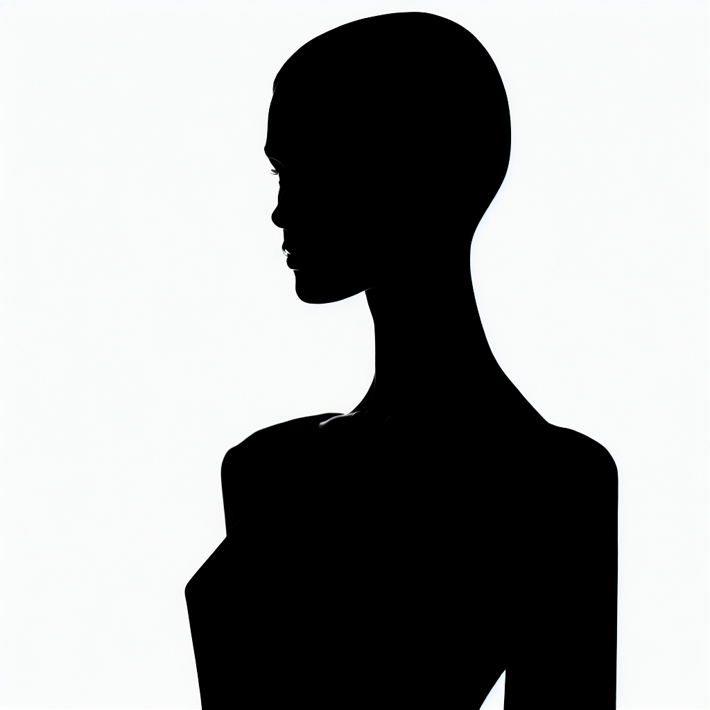Supermodel Amazing Vector Silhouette | High-quality Digital SVG