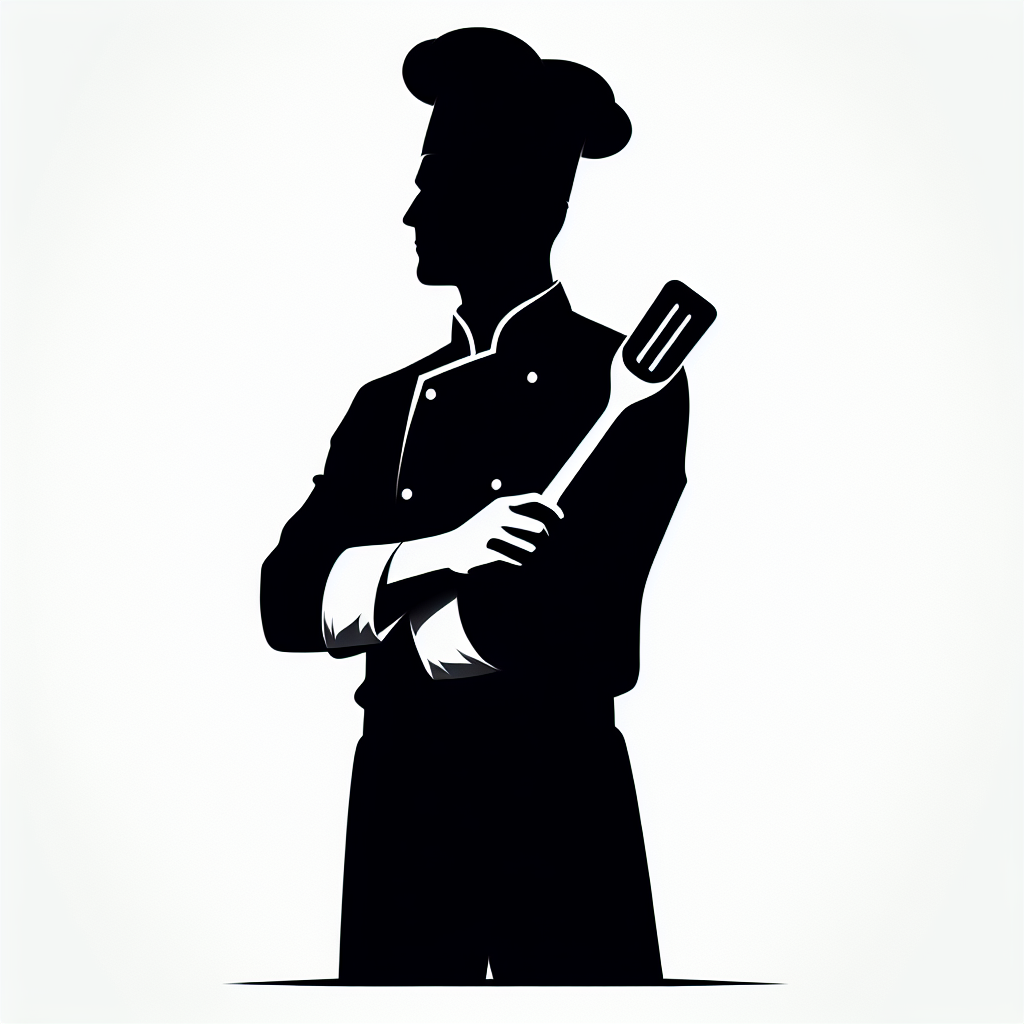 Tools Chef Vector Silhouette | Digital Download SVG