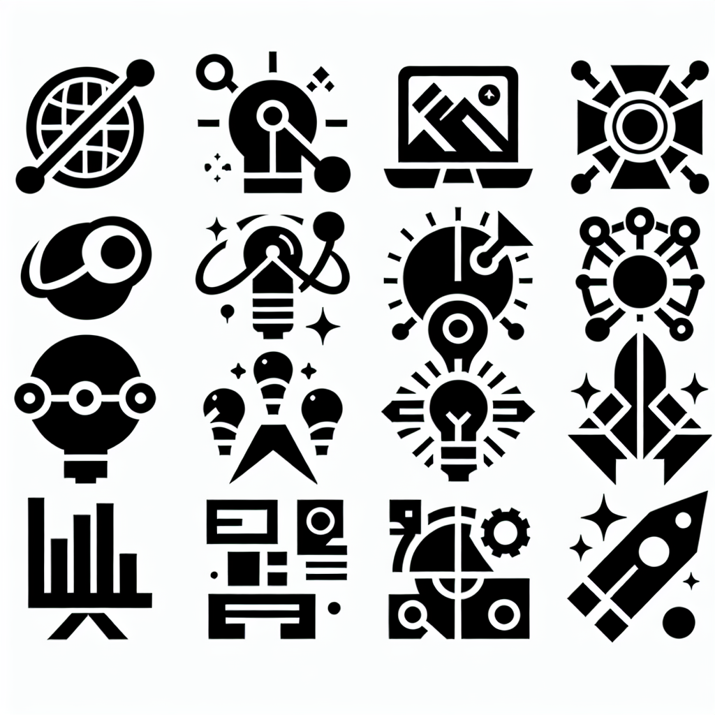 10 Stories Icons Bundle Vector Silhouette | Digital Download SVG