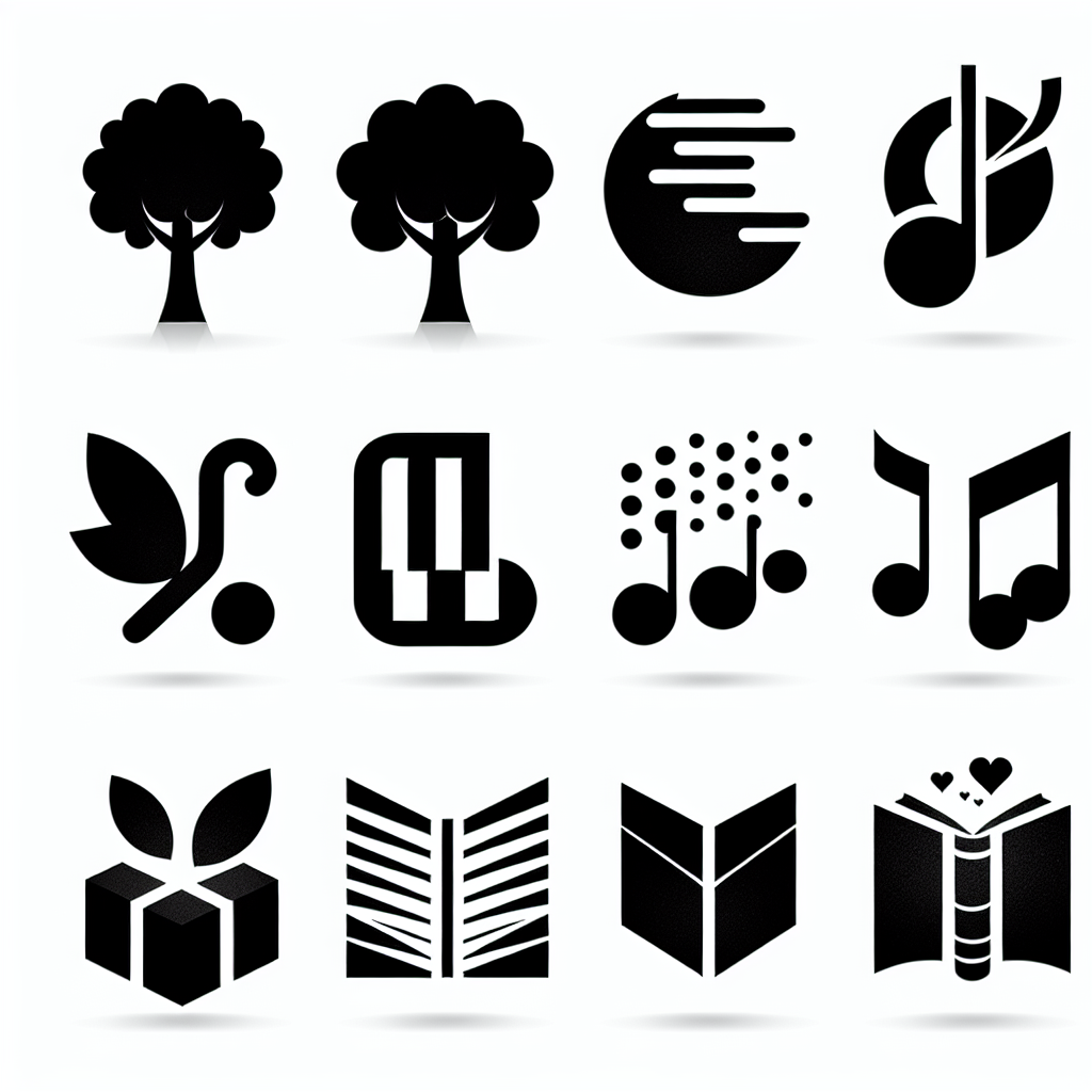 10 Stories Icons Bundle Vector Silhouette | Digital Download SVG