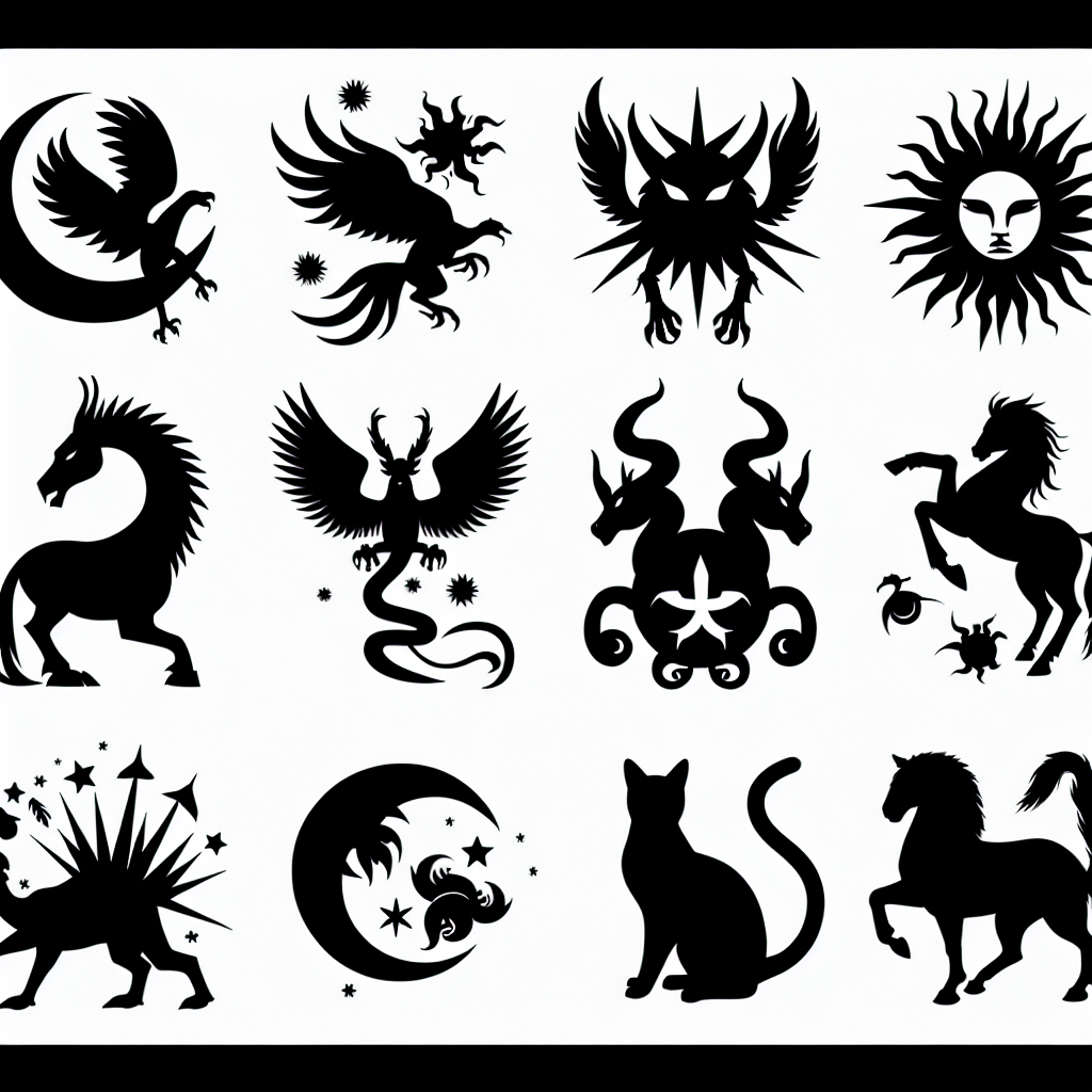 Stories Icons Bundle 10 Pack Vector Silhouette | Digital Download SVG