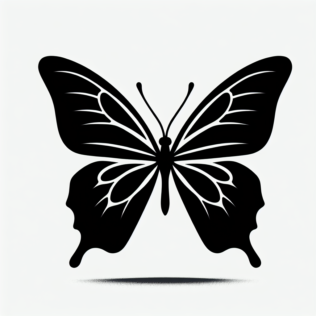 Butterfly Silhouette Bundles Vector Silhouette | Digital Download SVG