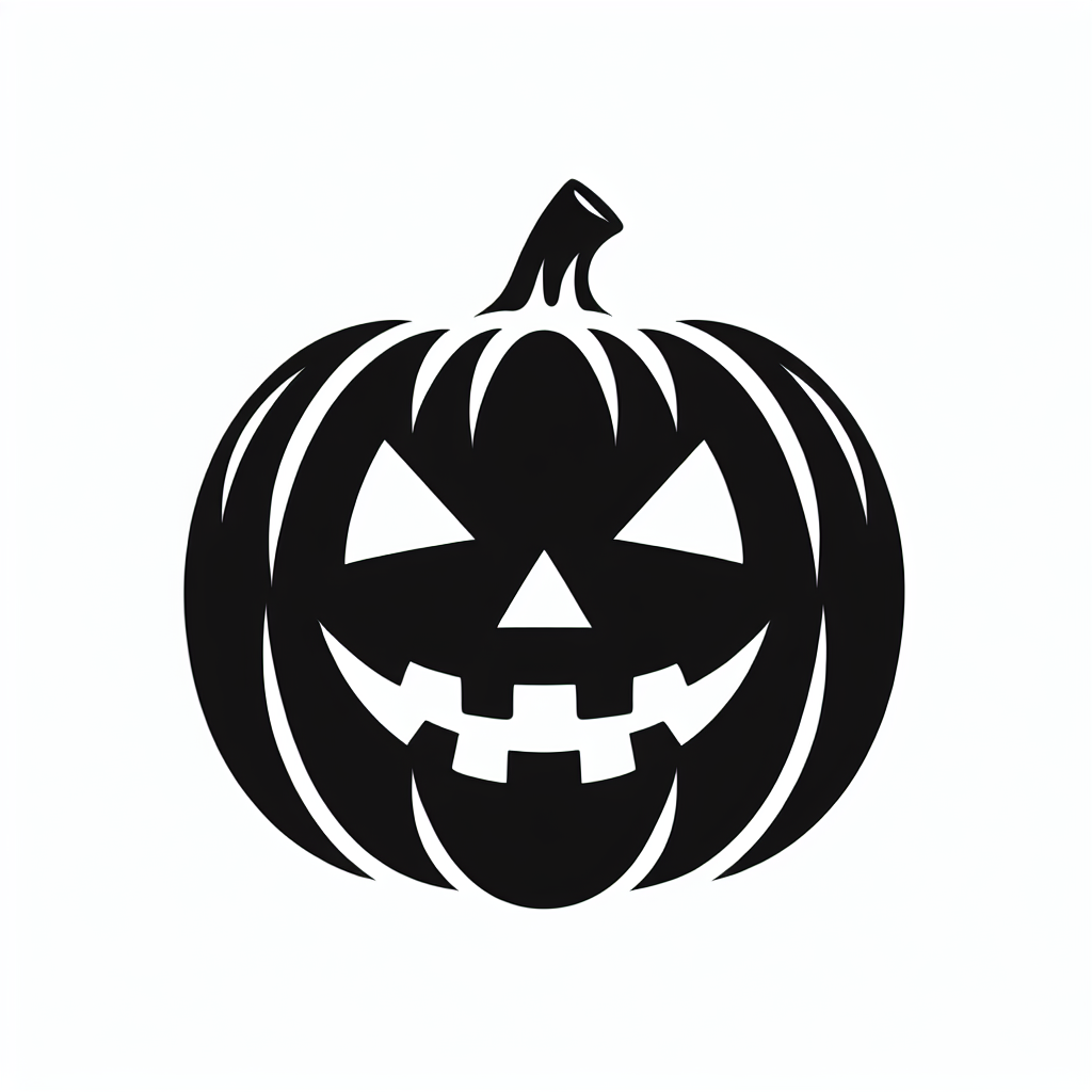Haloween Vector Silhouette | Digital Download SVG