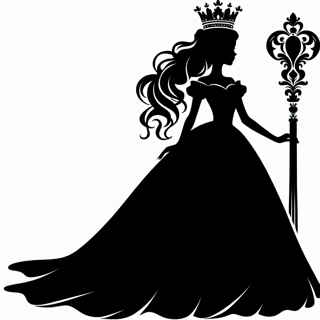 10 Stories Icons For Princess Bundle Vector Silhouette Digital