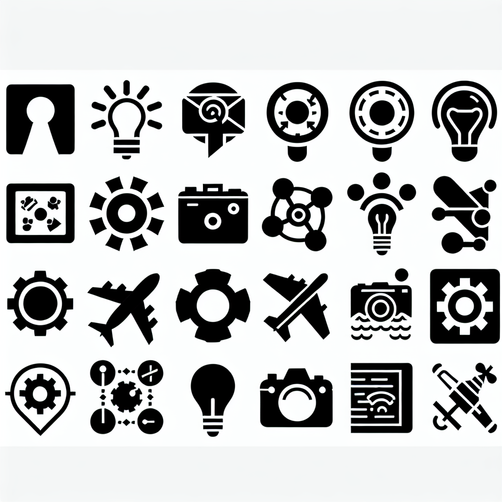 10 Stories Icons Bundle Vector Silhouette | Digital Download SVG