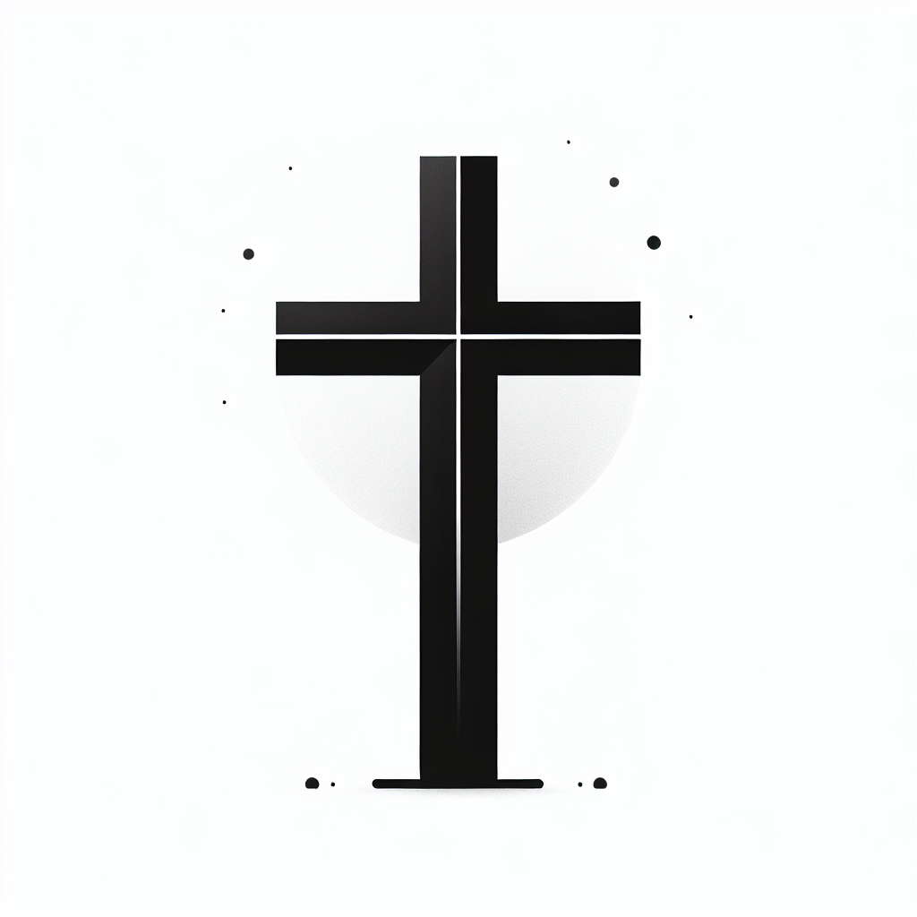 Cross Modern Vector Silhouette | Digital Download SVG