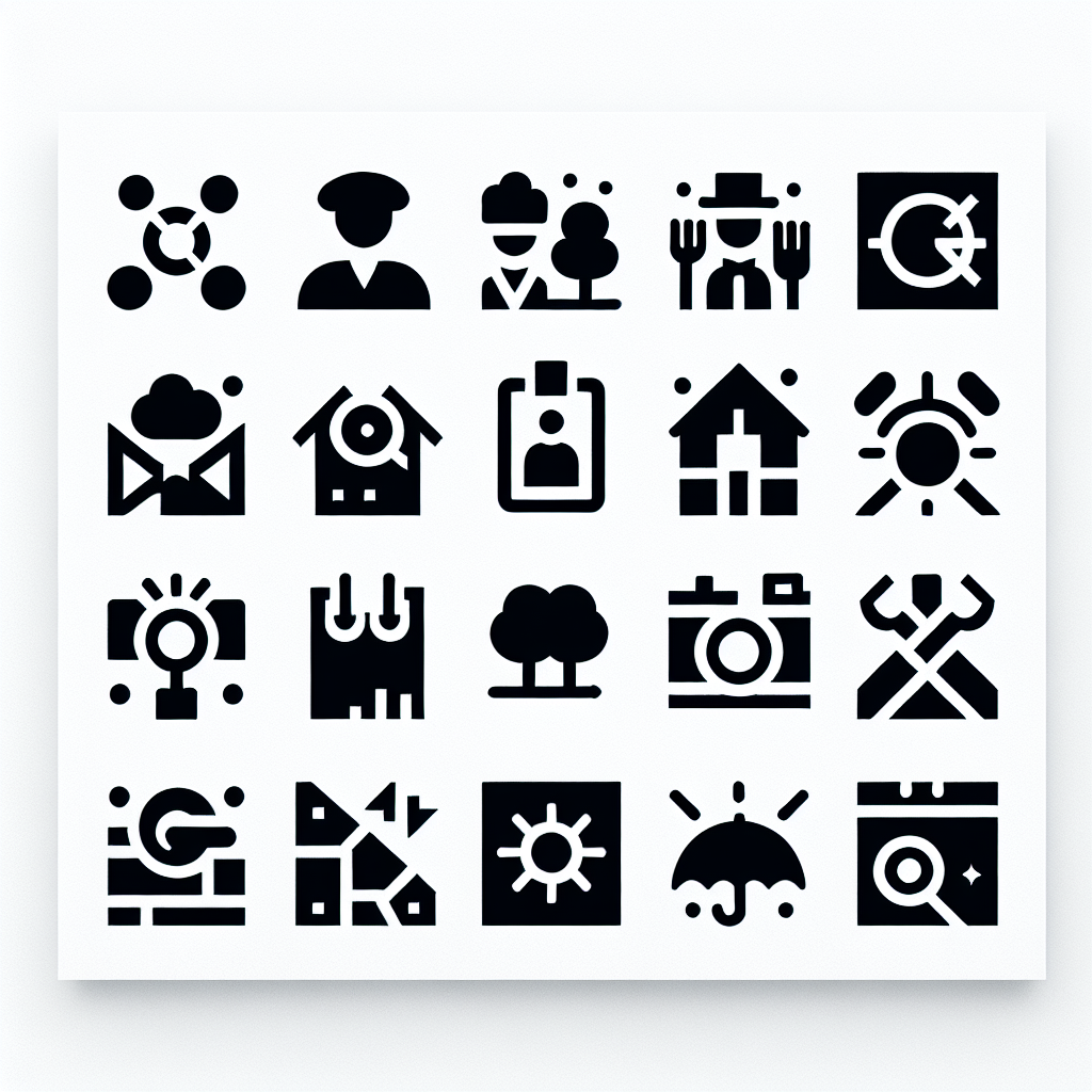 Stories Icons Bundle 10 Pack Vector Silhouette | Digital Download SVG
