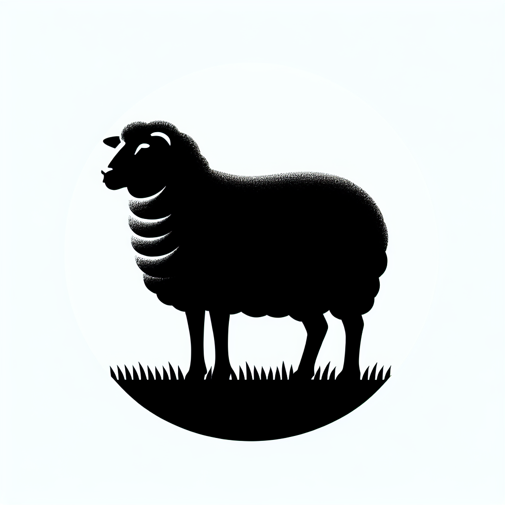 Sheep / Farm Silhouettes Vector Silhouette | Digital Download SVG