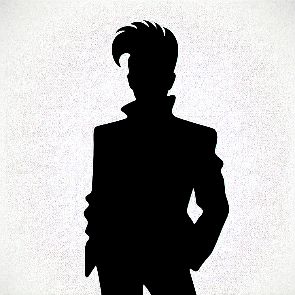 Pop Culture Character-related Silhouette Designs Vector Silhouette