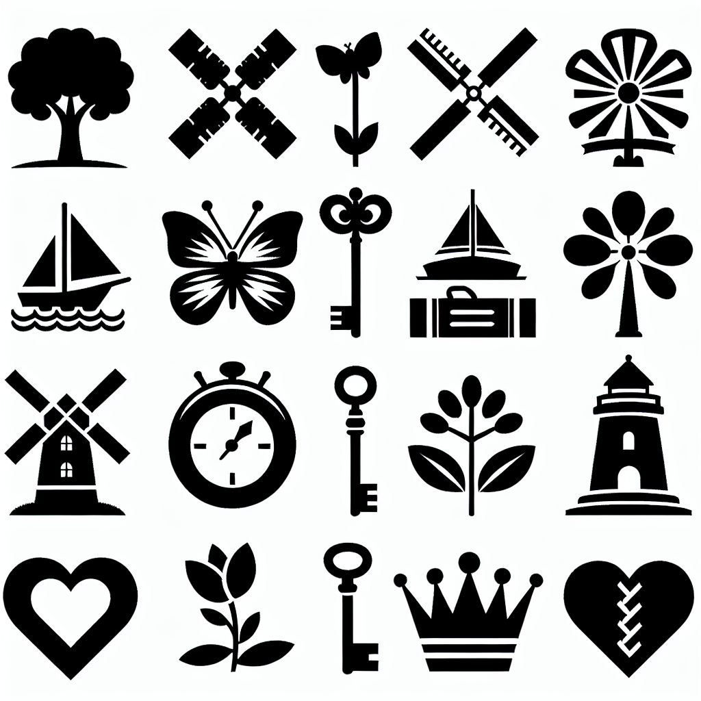 10 Stories Icons Bundle Vector Silhouette | Digital Download SVG
