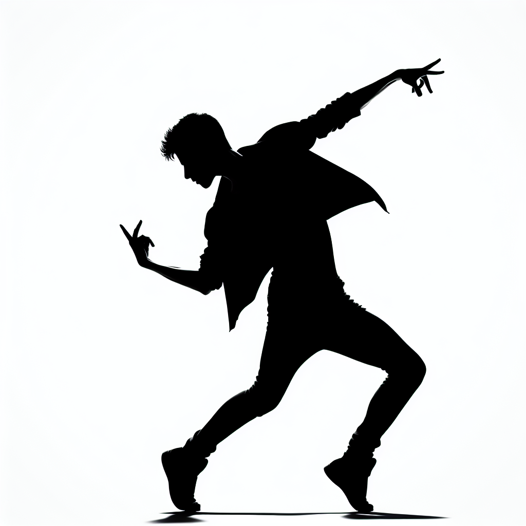 Disco / Dance Silhouette Bundles Vector Silhouette Digital Download