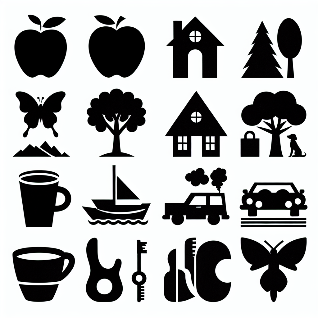 10 Stories Icons Bundle Vector Silhouette | Digital Download SVG
