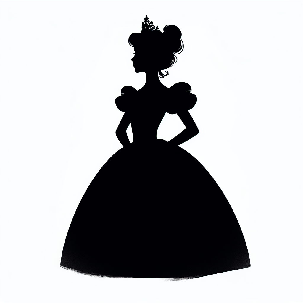 10 Stories Icons Bundle Princess Style Vector Silhouette Digital