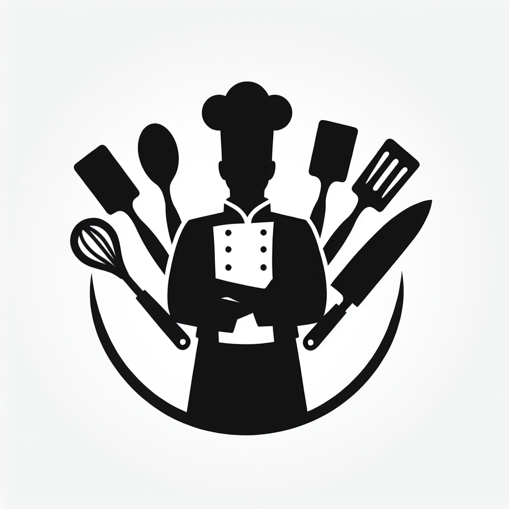 Tools Chef Vector Silhouette | Digital Download SVG