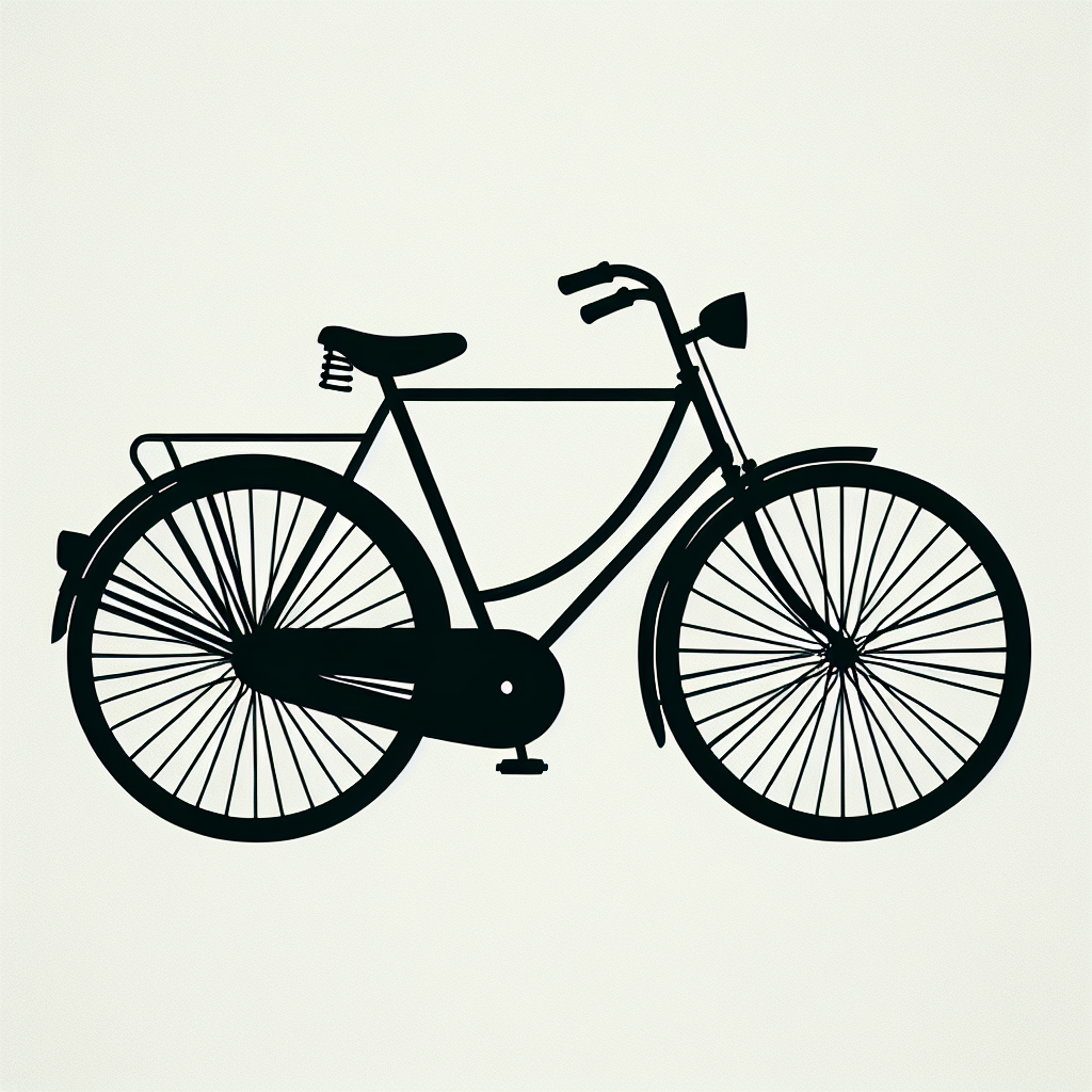Bike Silhouette Awarded 2026 Vector Silhouette | Digital Download SVG