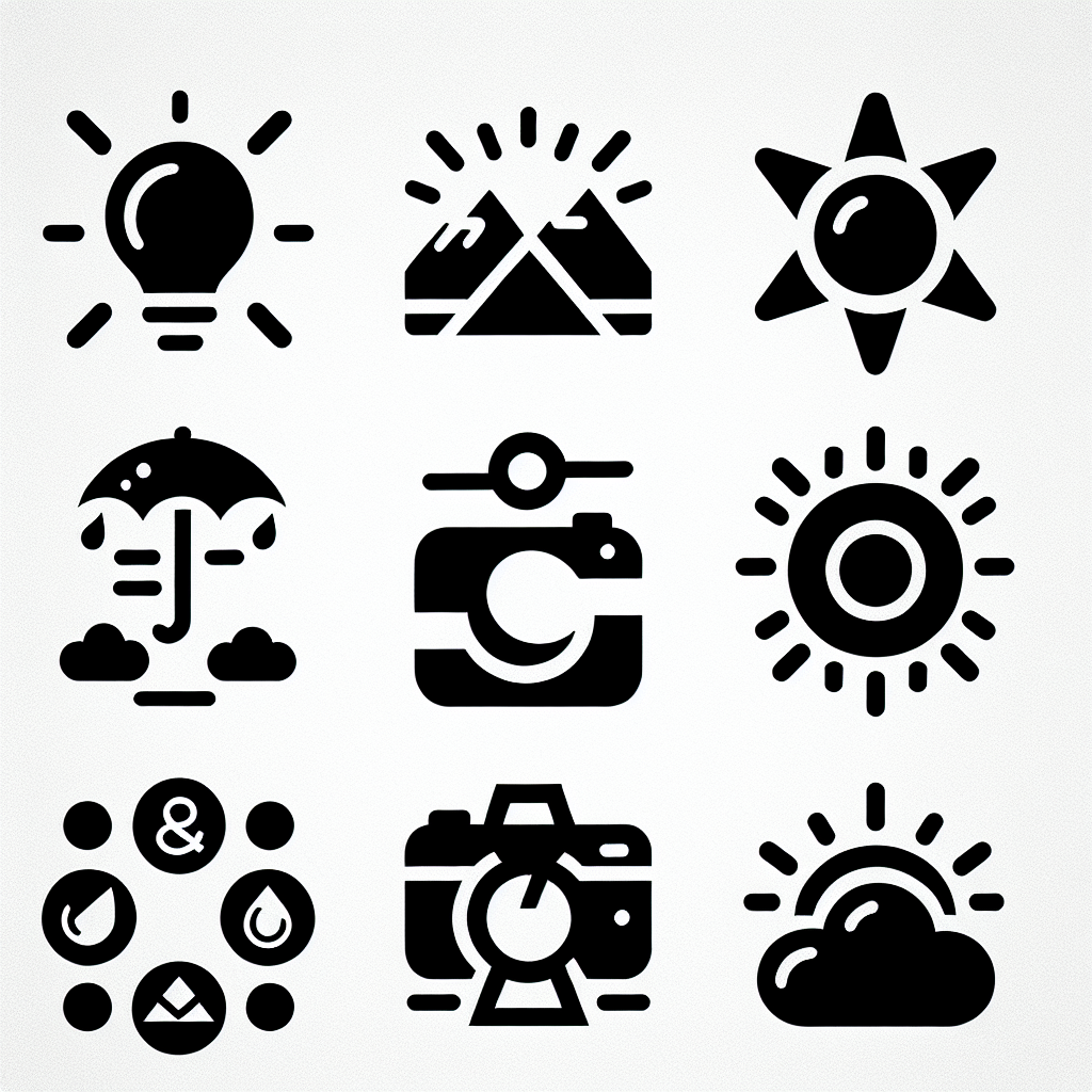 10 Stories Icons Bundle Vector Silhouette | Digital Download SVG