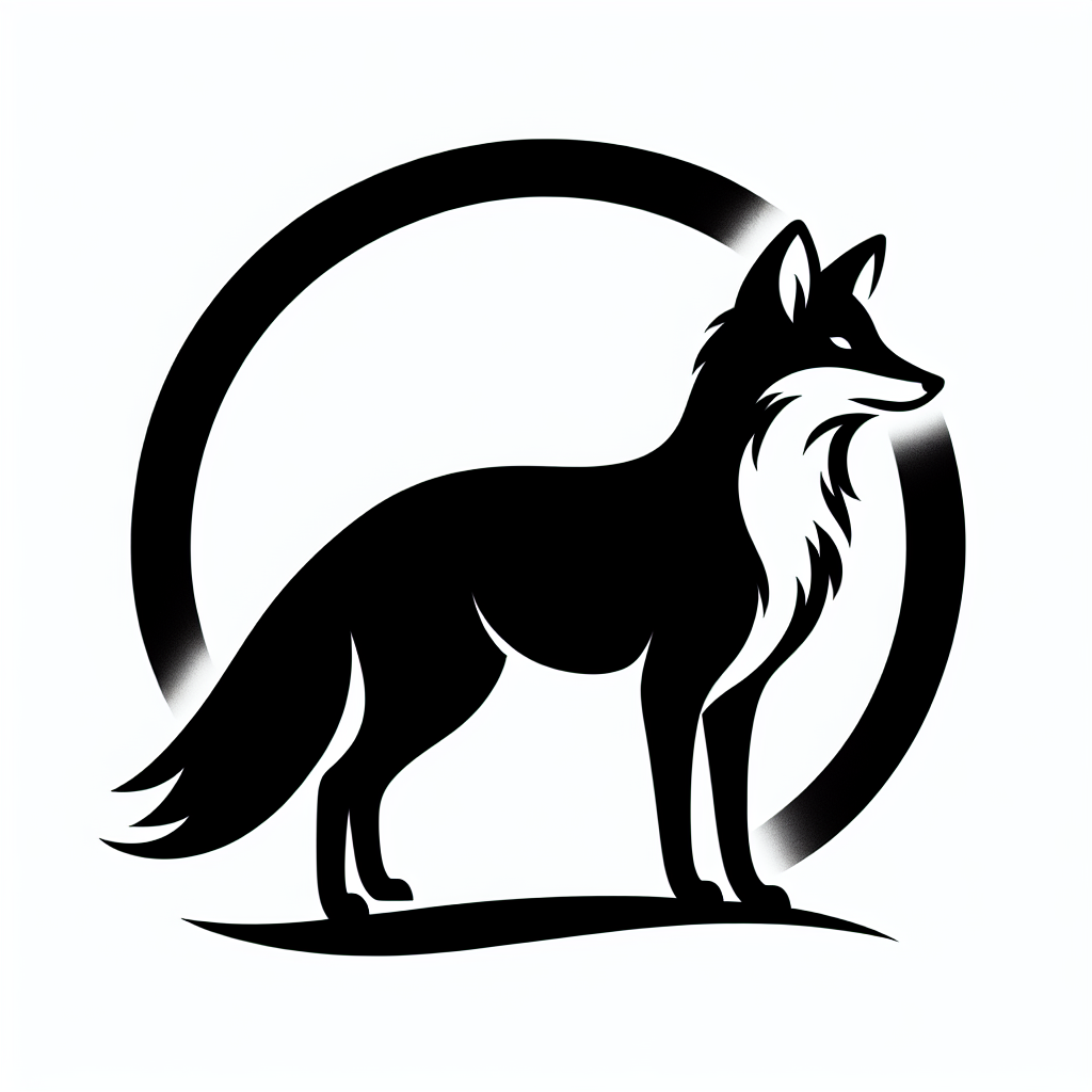 Wildlife Fox Made From Flowers Vector Silhouette Download | SVG Files