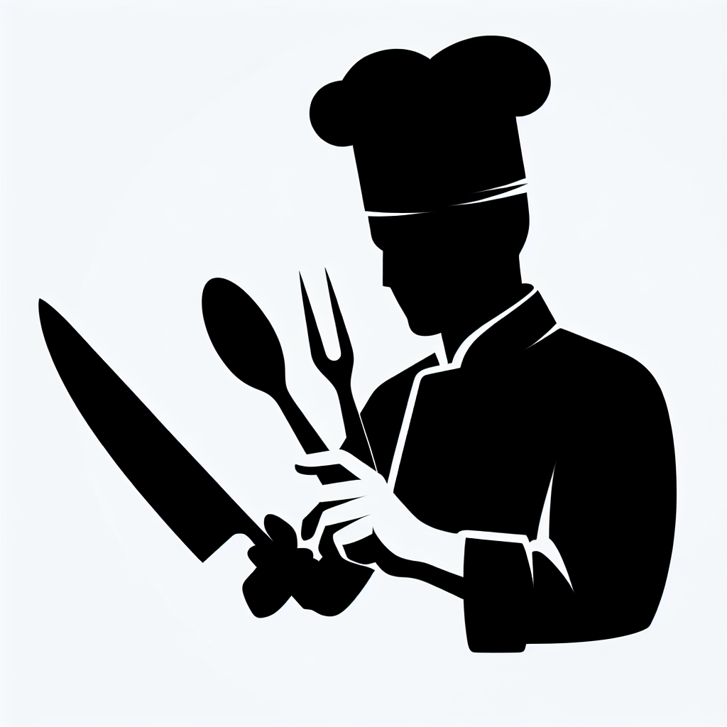 Tools Chef Vector Silhouette | Digital Download SVG