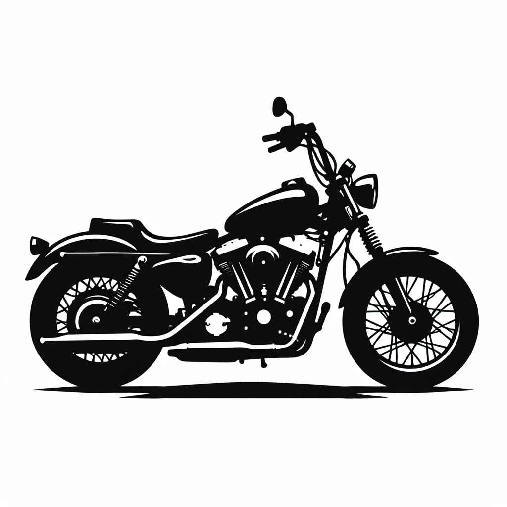 Moto Bike Silhouette Awarded 2025 Vector Silhouette Digital Download