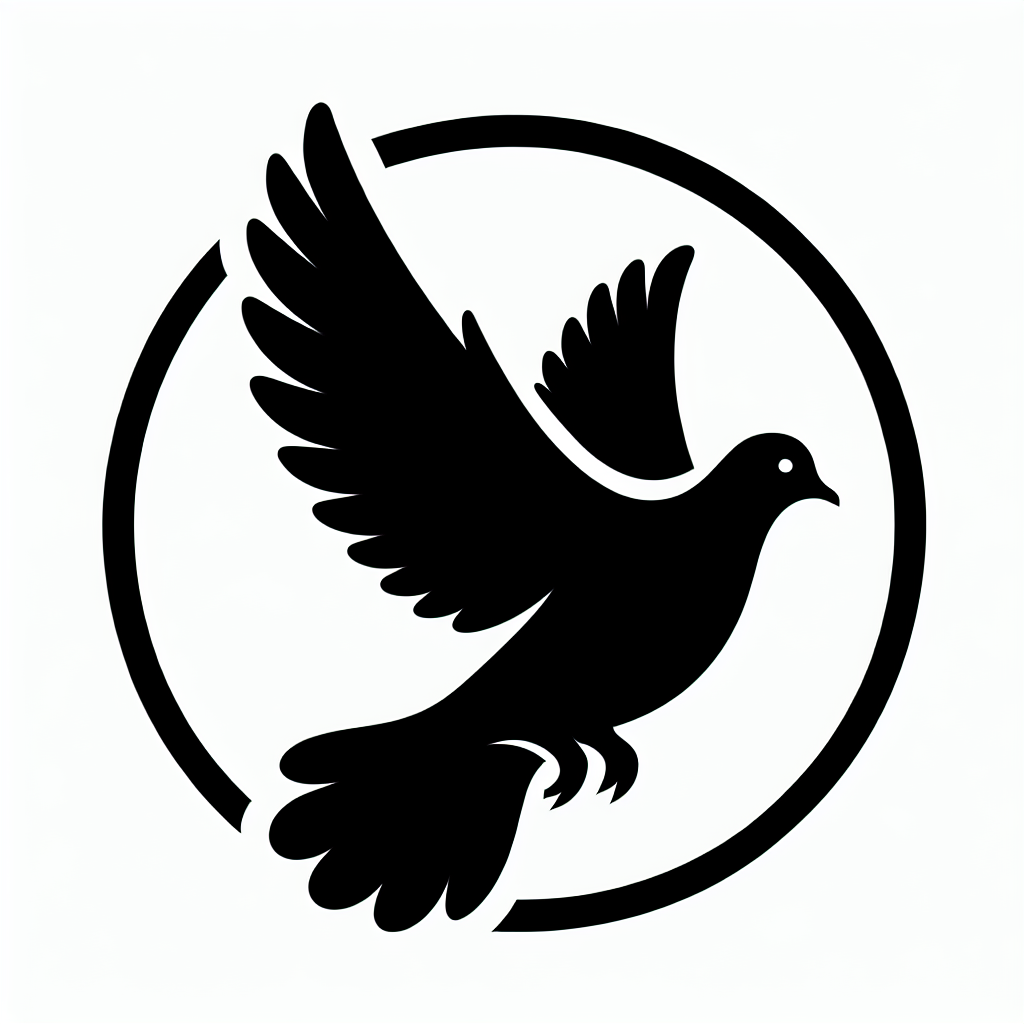 Dove Vector Silhouette | Digital Download SVG