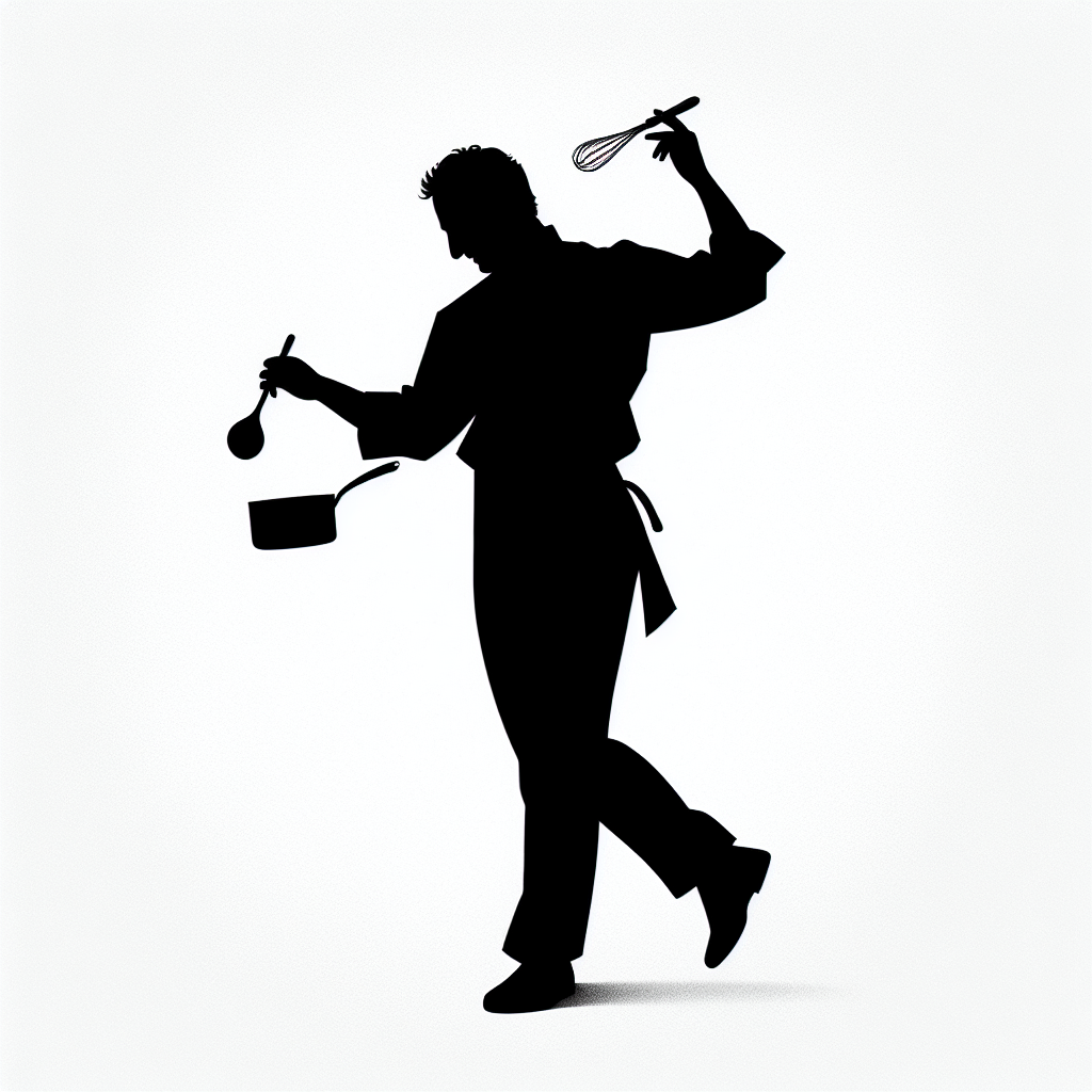Tools Chef Vector Silhouette | Digital Download SVG