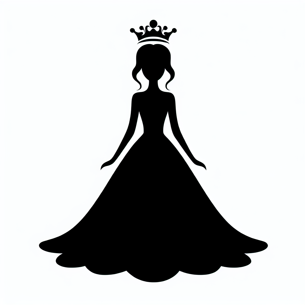 10 Stories Icons Bundle Princess Style Vector Silhouette Digital