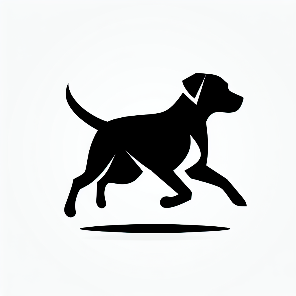 Dog Walking / Specific Breed Silhouettes Vector Silhouette Digital