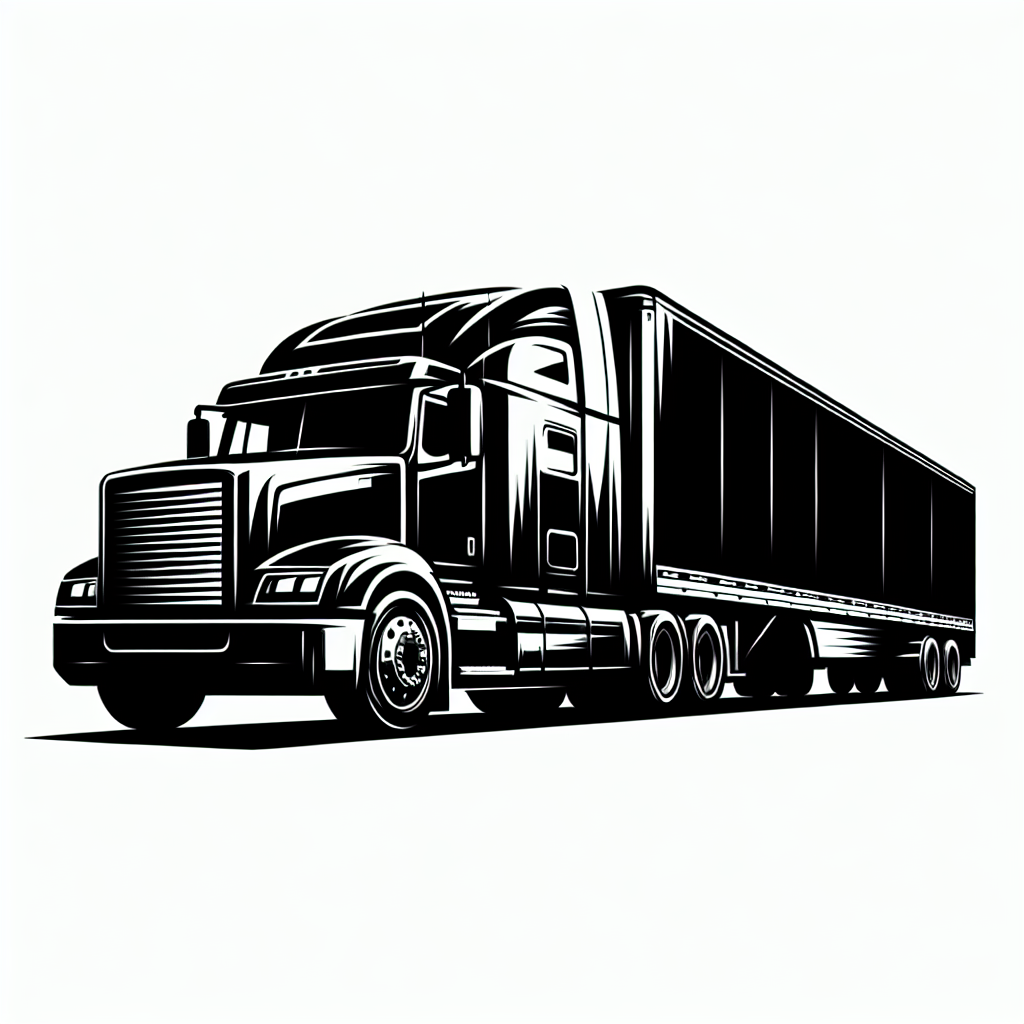 Truck Vector Silhouette | Digital Download SVG