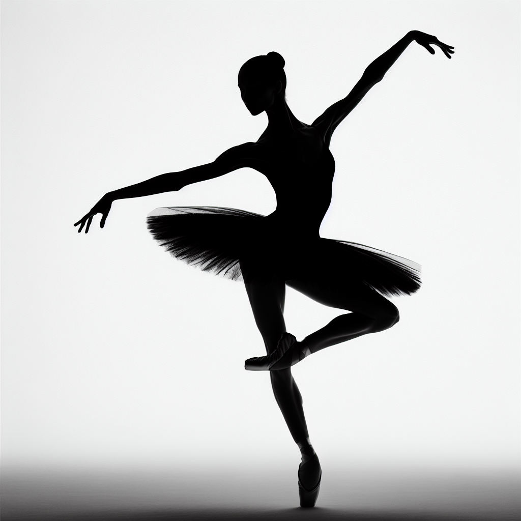 Ballerina / Dancer Vector Silhouette | High-quality Digital SVG